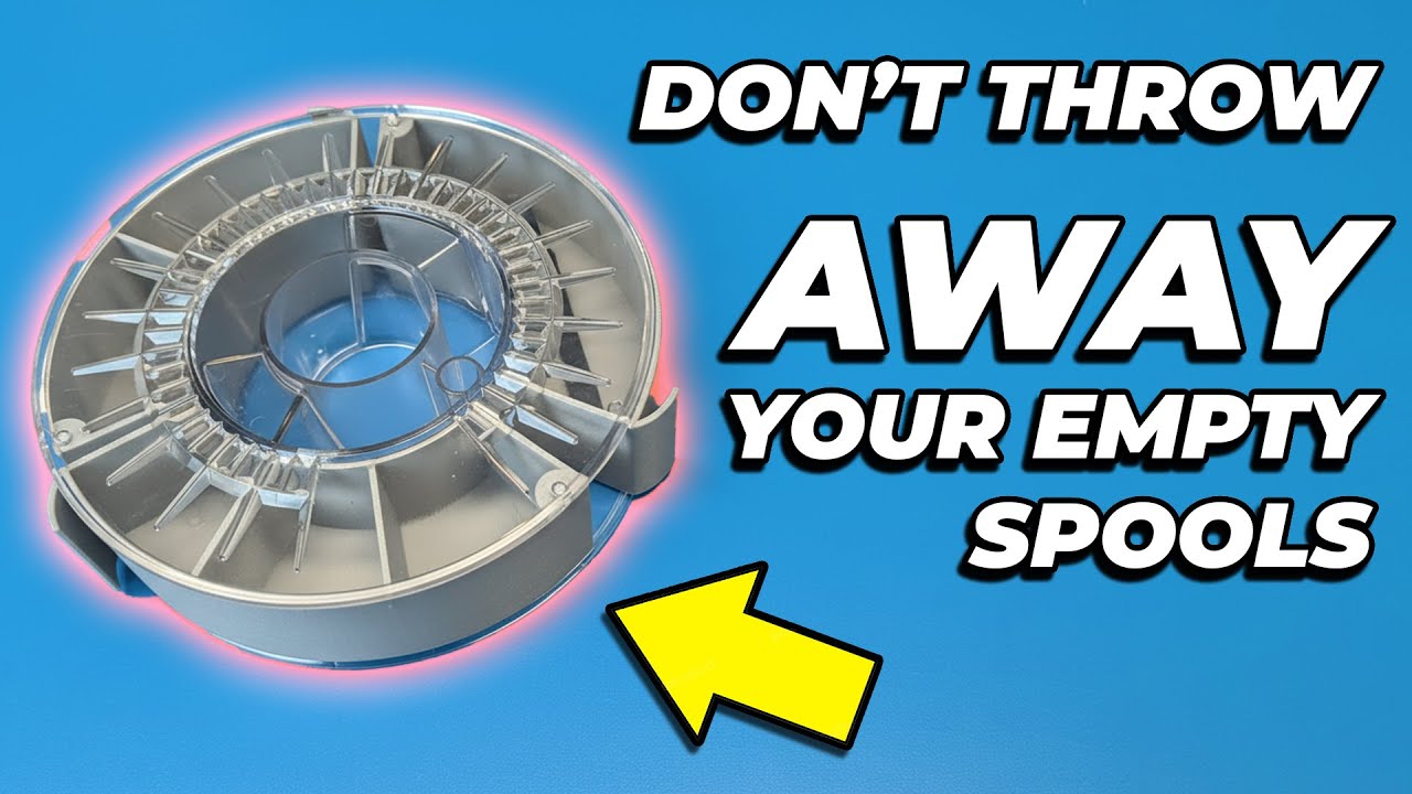 Stop Throwing Away Empty Spools &ndash; Do THIS Instead! #spectrumfilaments