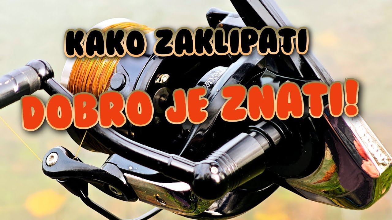 KAKO zaklipati ROLU sa gumicom za KOSU!? - Feeder ribolov!