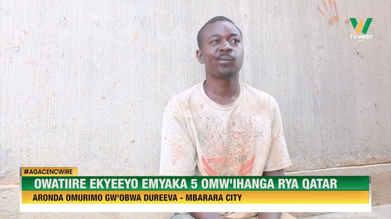 Agacencwire: Owaateire ekyeyo ky'emyaka 5 omuri Qatar naasherura omurimo gw'obwa 'driver'