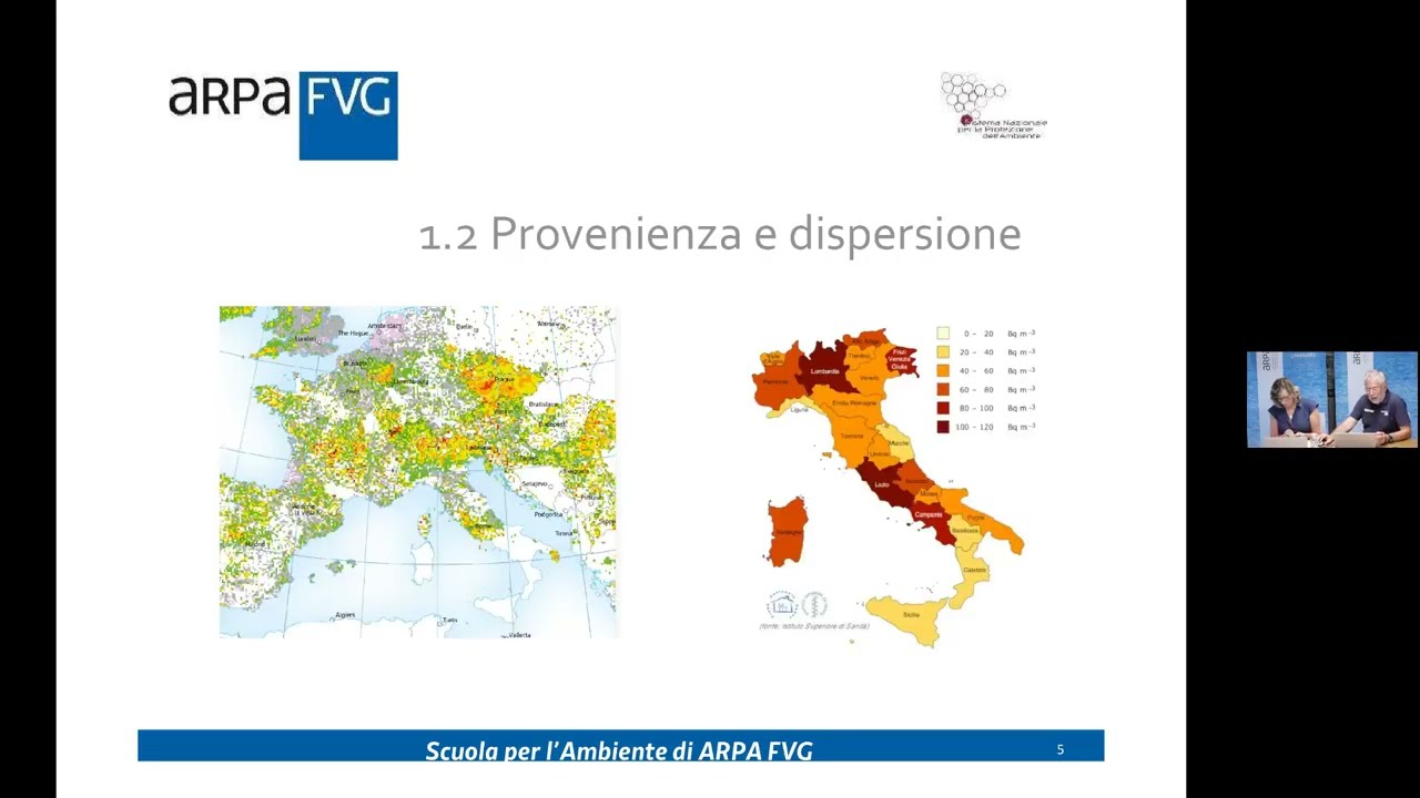 Radon in FVG e aree prioritarie