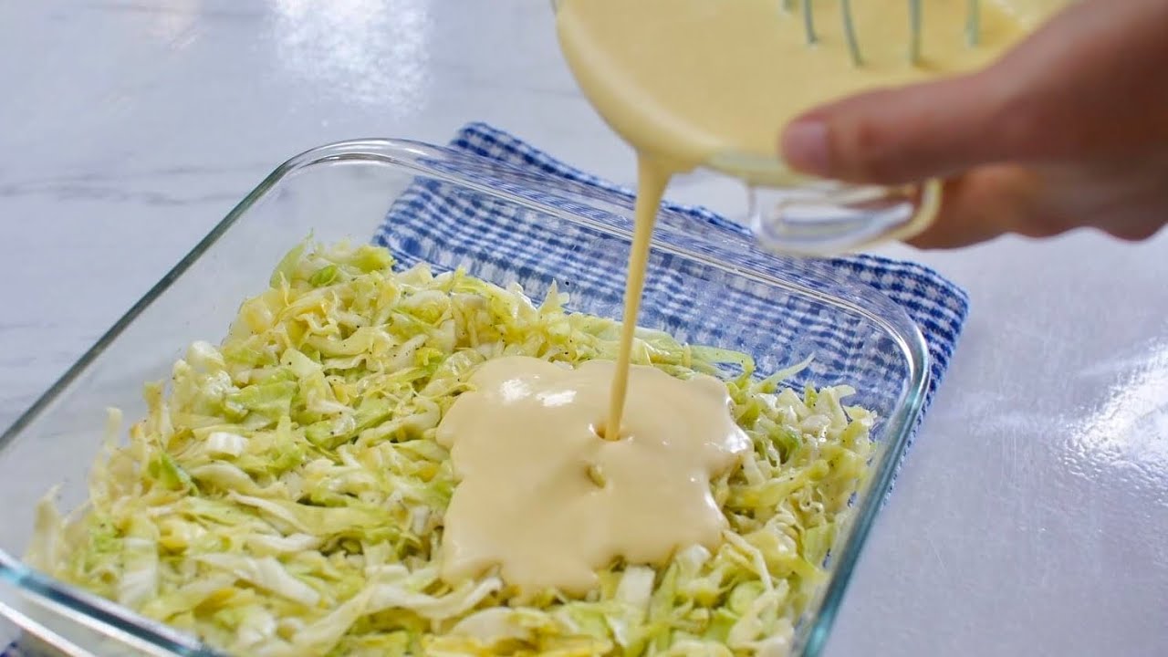 PREPARE IN 10 MINS | EASY, SIMPLE AND HEALTHY RECIPE THAT ANYONE CAN ENJOY | CABBAGE PIE