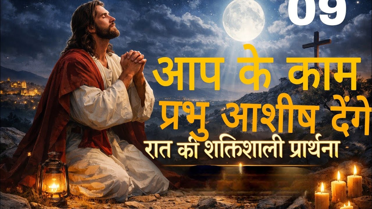 रात की प्रार्थना प़भु आप के काम पर आशीष देंगे#meera masih