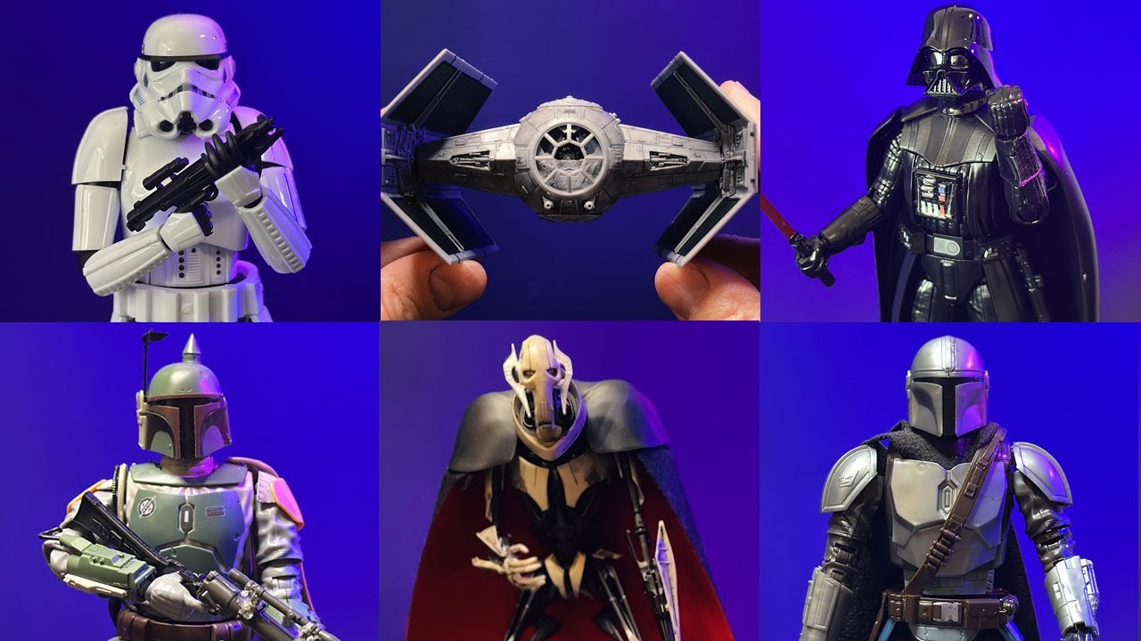 Building the Galaxy's Elite: 6 Star Wars Model Kit Speed Builds