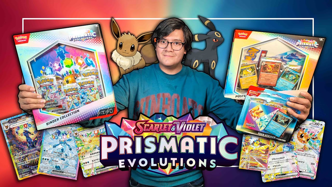 ABRÍ TODOS LOS PRODUCTOS DE PRISMATIC EVOLUTION 😱🔥 | El Tio pixel