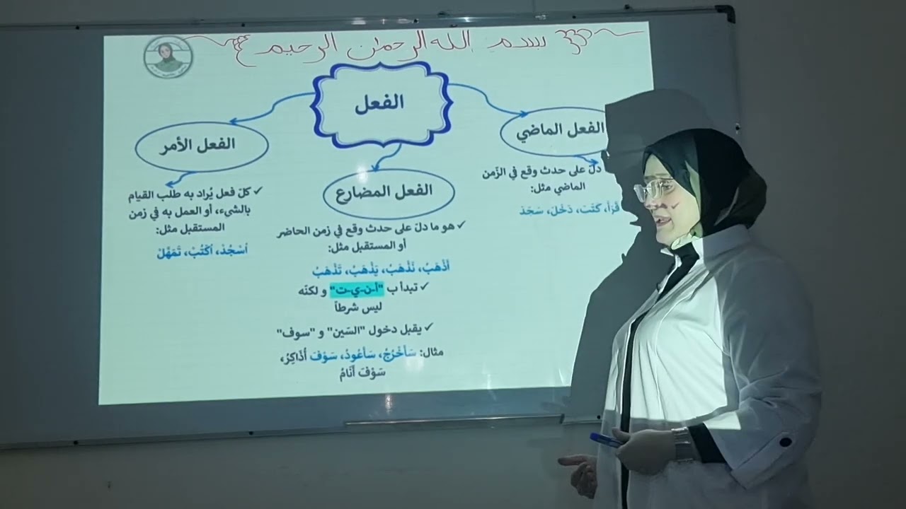الإسم والفعل الجملة الإسمية والجملة الفعلية الفصل الثاني السنة الثالثة ابتدائي