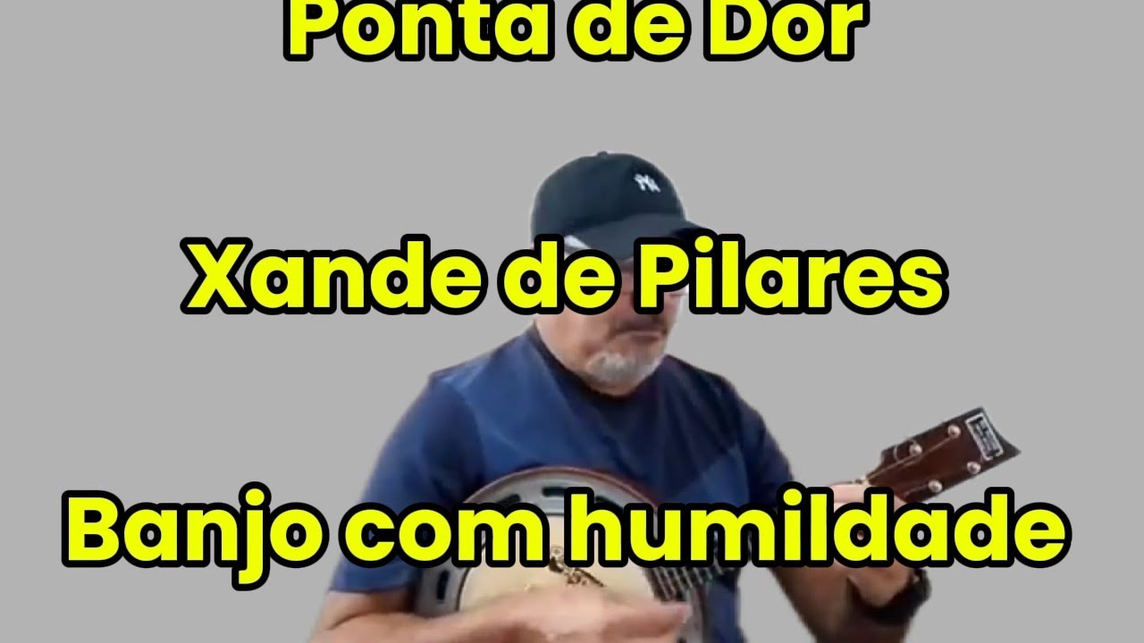 Ponta de Dor - Xande de Pilares - Banjo com humildade e simplicidade.