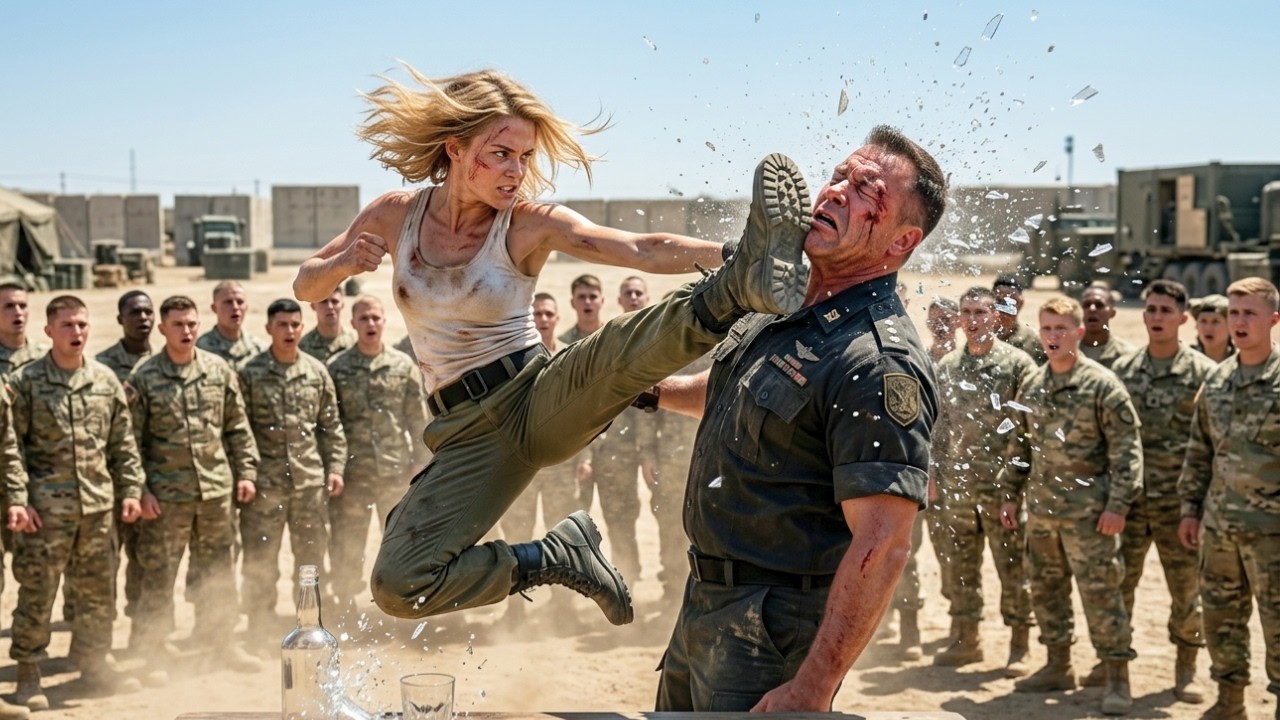 He Tried To Kick Her—Then A Female Navy SEAL Shattered His Leg In Front Of 500 Soldiers.