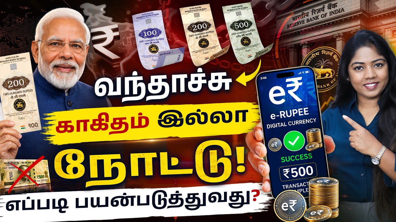 RBI Digital Rupee 2026 - How e-RUPEE Works? | CBDC e-Rupee Wallet Setup | Digital Rupee vs UPI