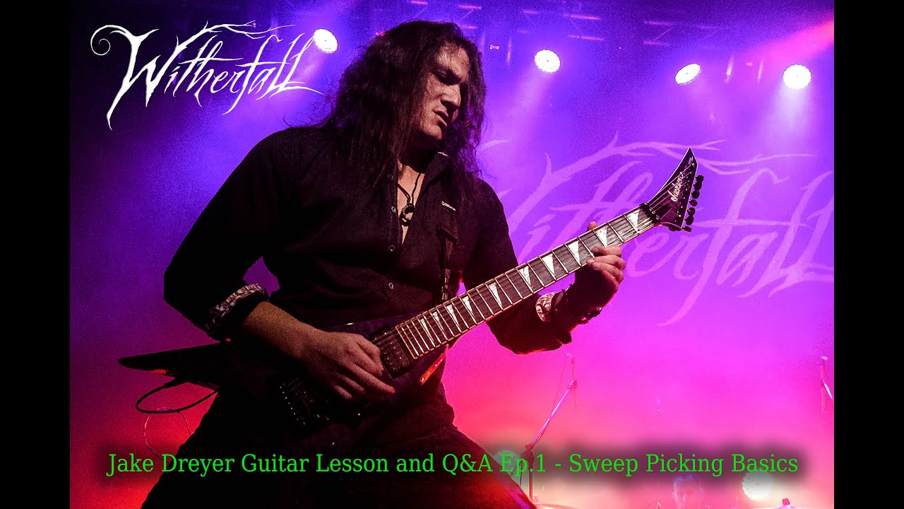 Jake Dreyer Guitar Lesson and Q&A Ep.1 - Sweep Picking Basics