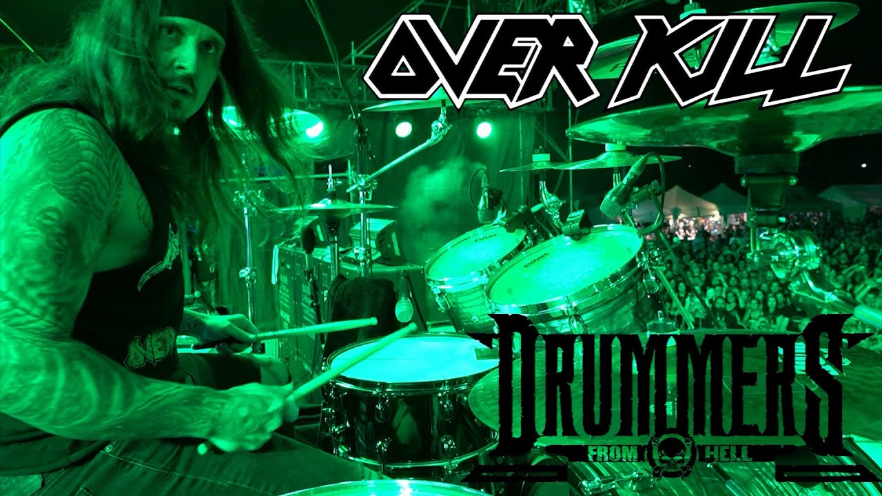 OVERKILL- Bring Me The Night. Jeramie Kling. @SummerDyingLoud  2024 (Drum Cam)