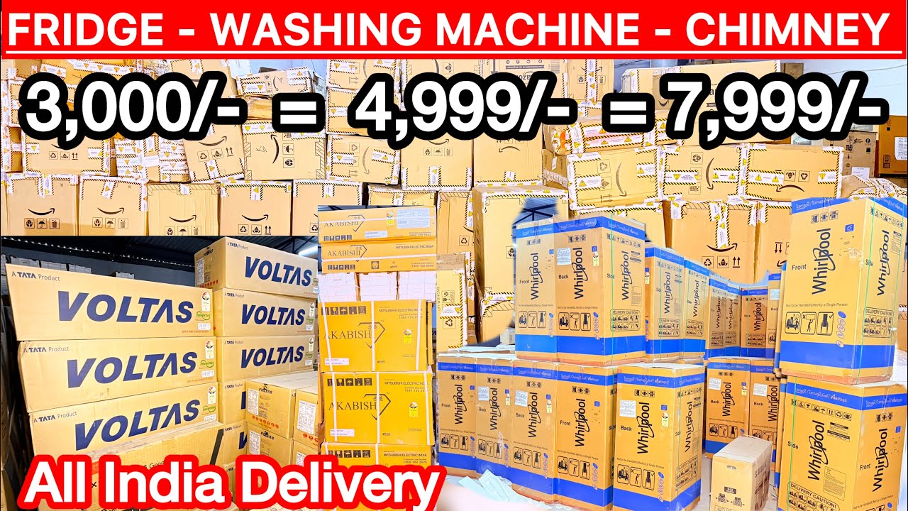 Cheapest Electronics & Homeappliances | Fridge Washing Machines Chimney | Open Box Category Amazon