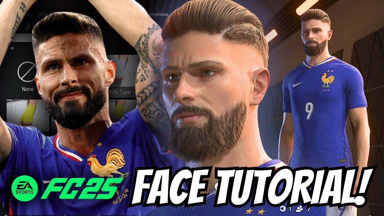 EA SPORTS FC25 - How to create OLIVIER GIROUD