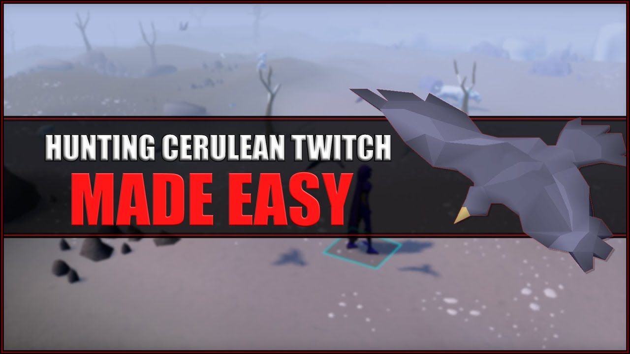 Quick Guide to Hunting Cerulean Twitch in OSRS | Hunter Guide