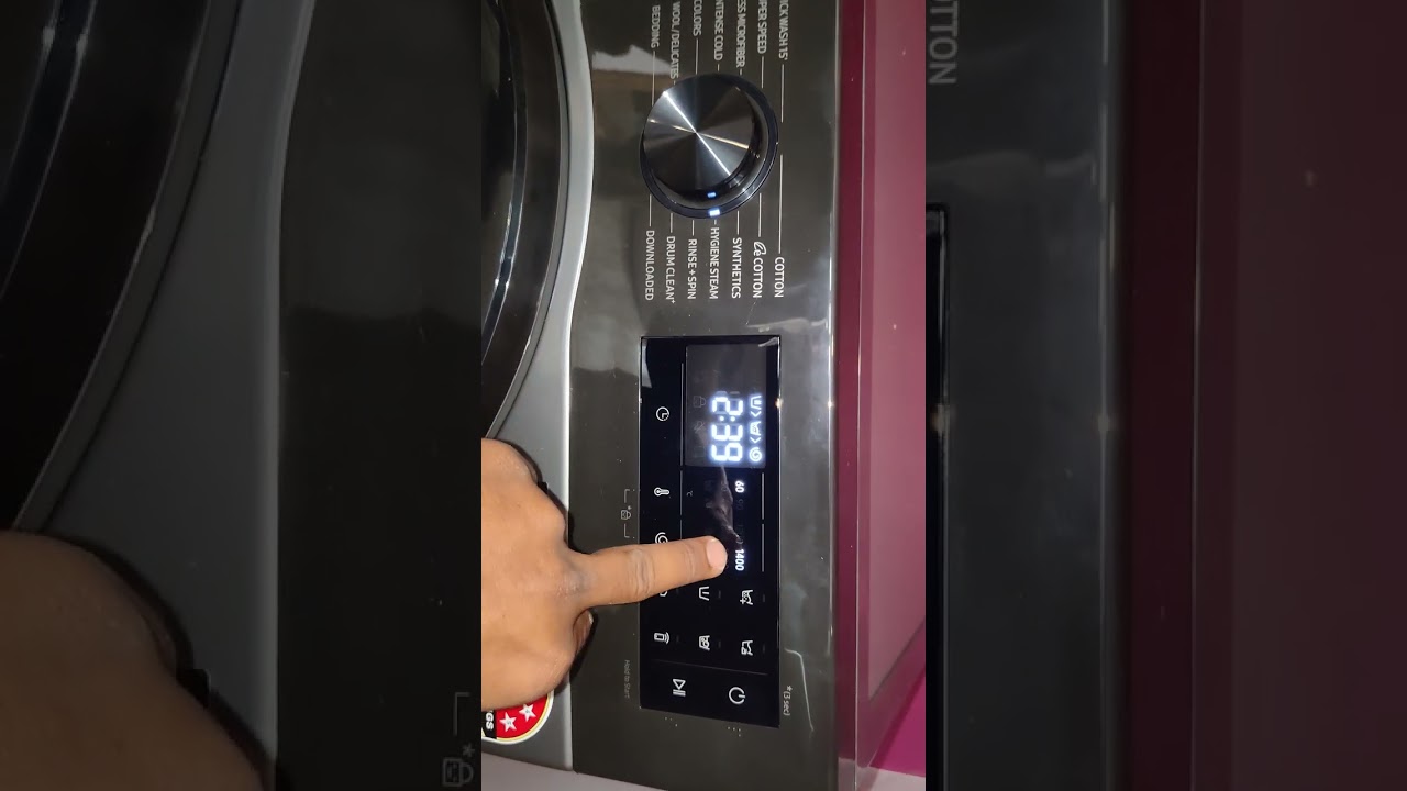 Samsung new front load washing machine (9kg,12kg) demo in telugu #Samsung #washingmachine #explore