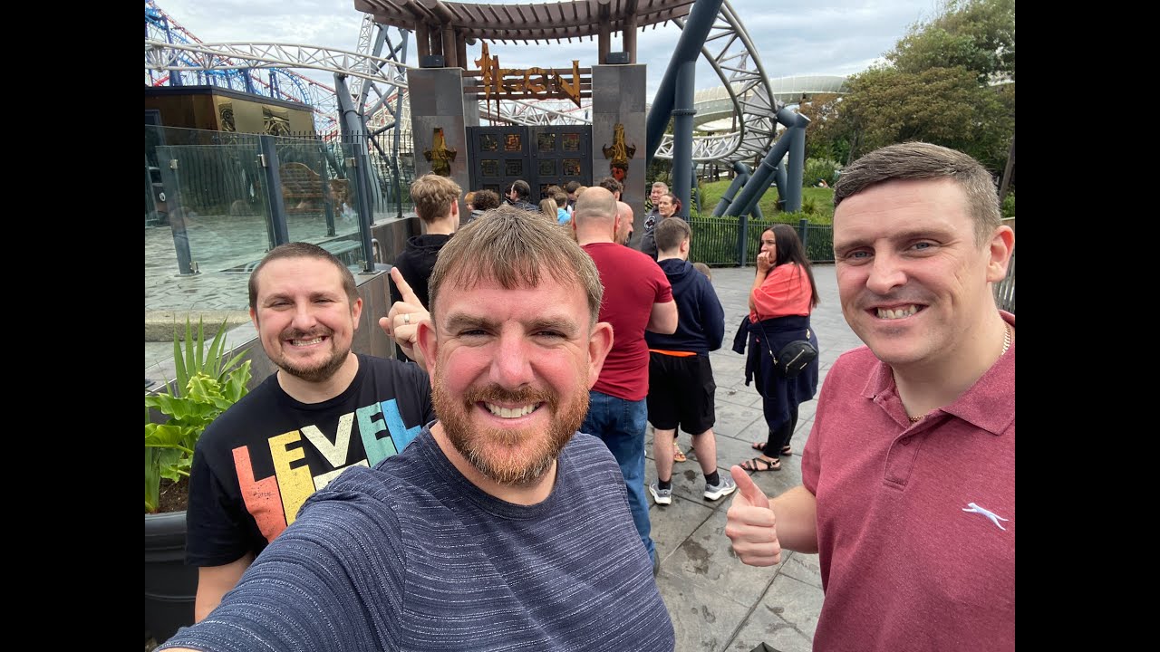 Blackpool Pleasure Beach Theme Park July 2025 Vlog, Review & Highlights
