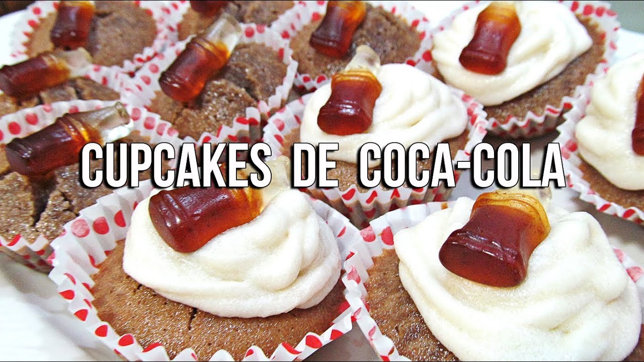 Cupcakes de Coca Cola