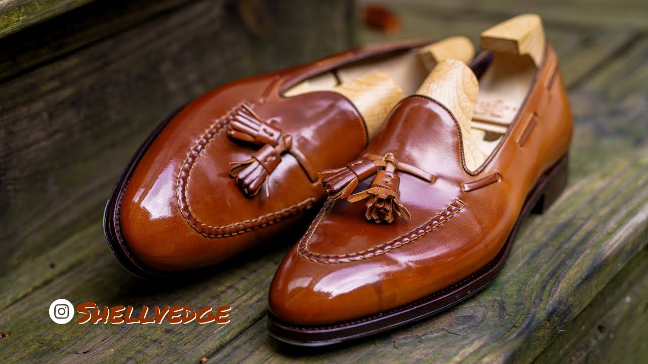 Carmina Bourbon Horween Shell Cordovan Loafer - Mirror Shine & Ashland Leather Capone Giveaway!