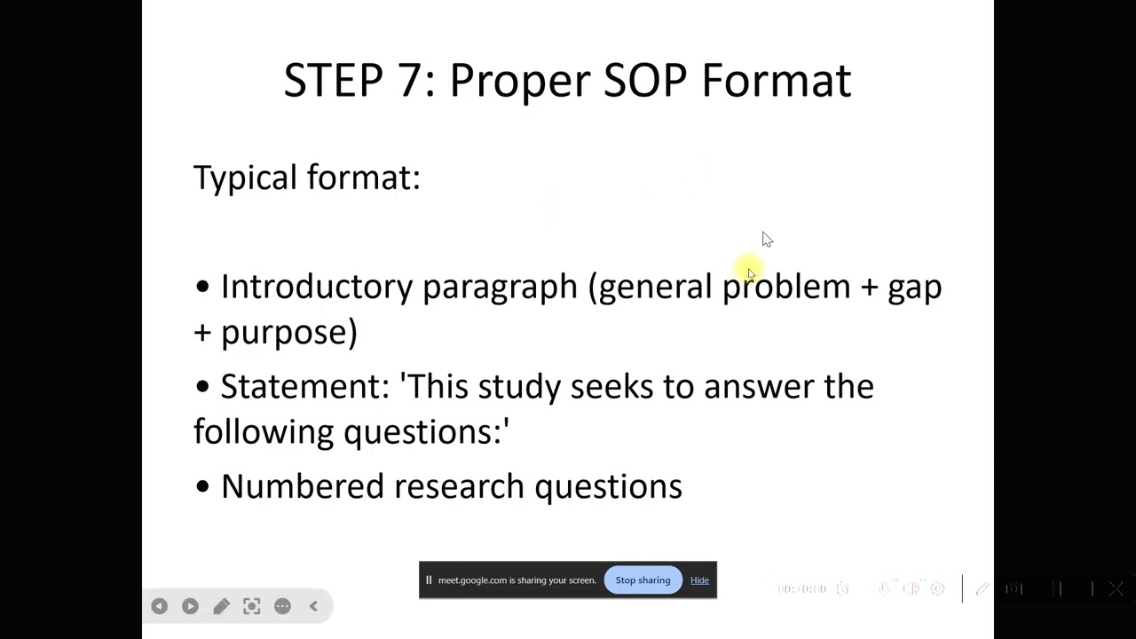 Statement of the Problem and RRL