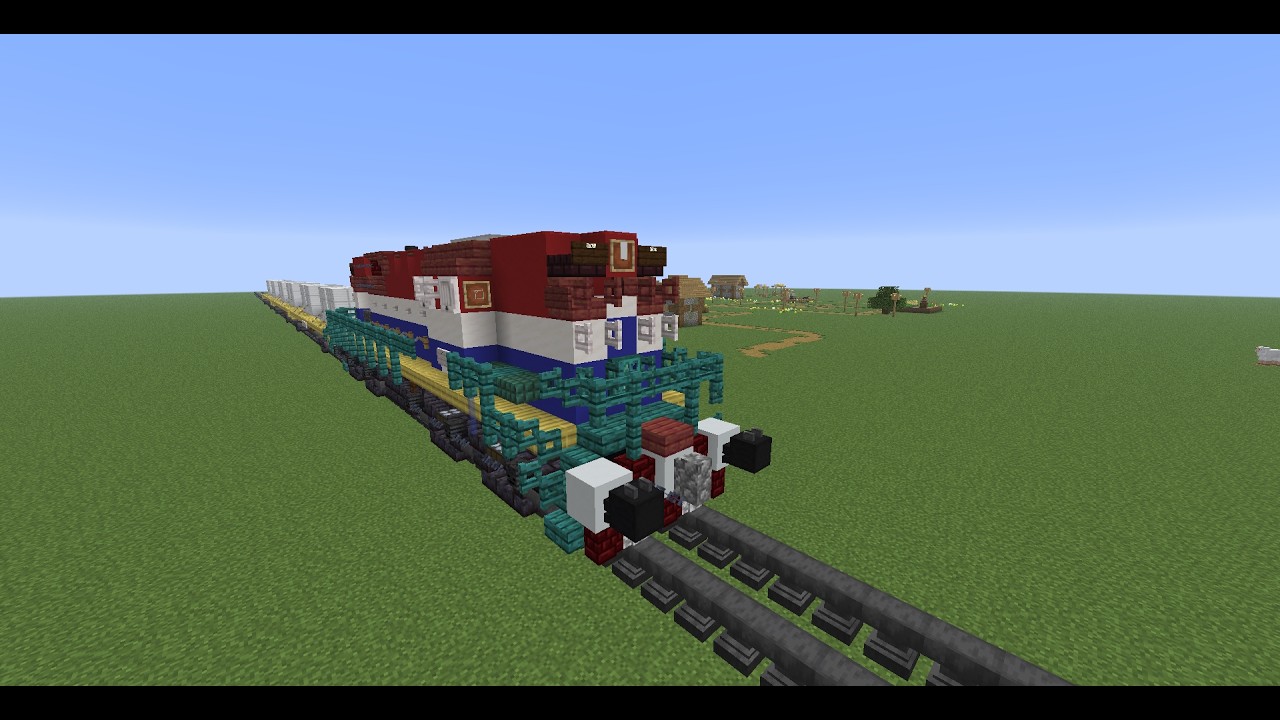 Tren Bobinero de NCA en Minecraft