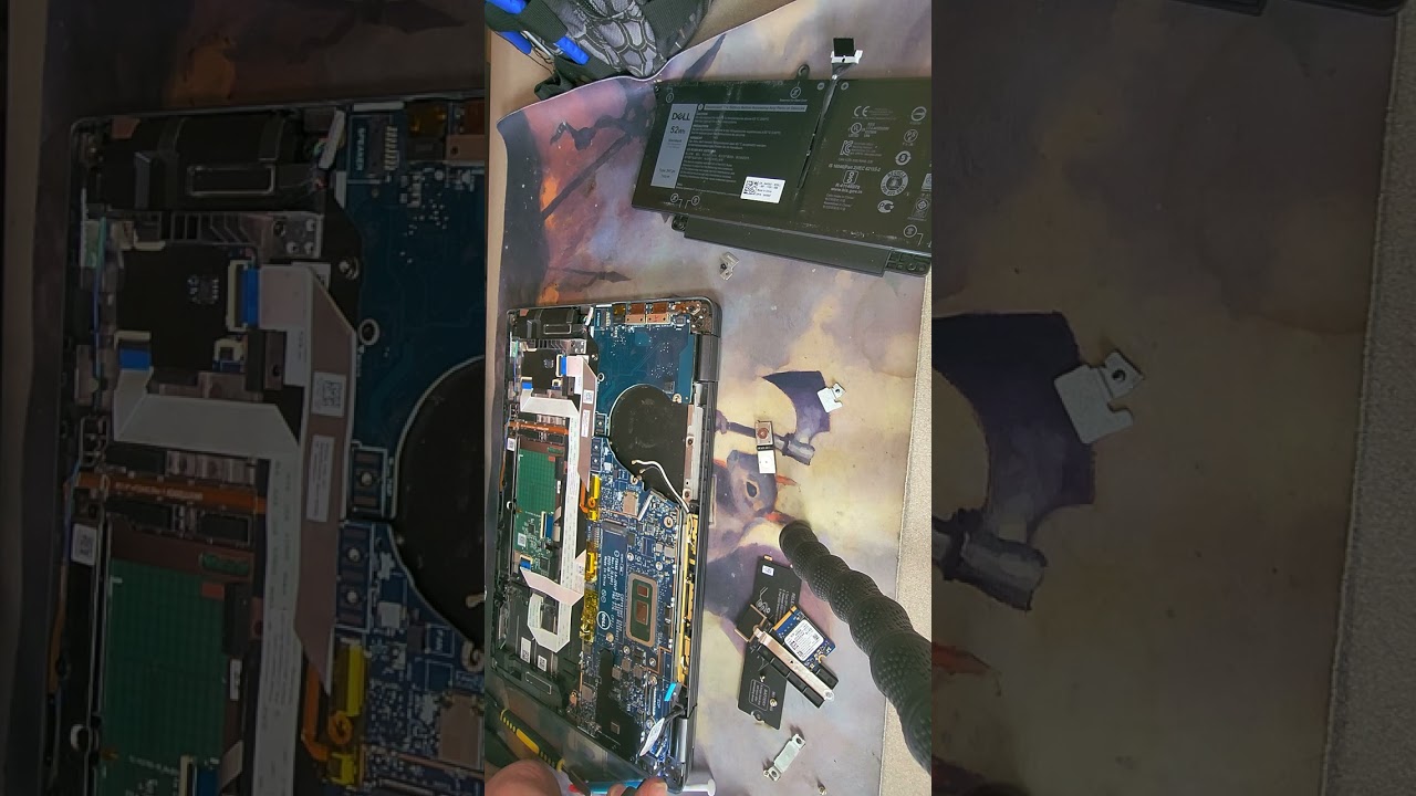Dell LATITUDE motherboard replacement #9