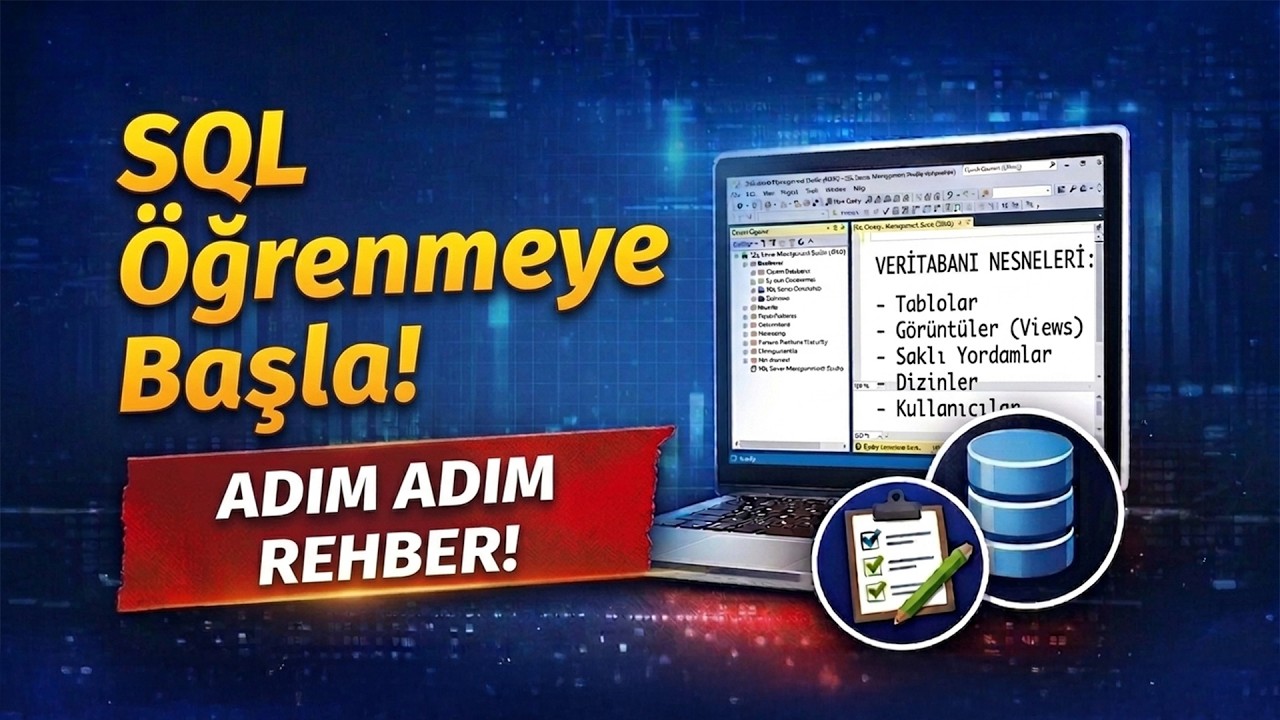 SQL Öğrenmeye Başlamaya Ne Dersiniz? - SQL Ders Kaydı