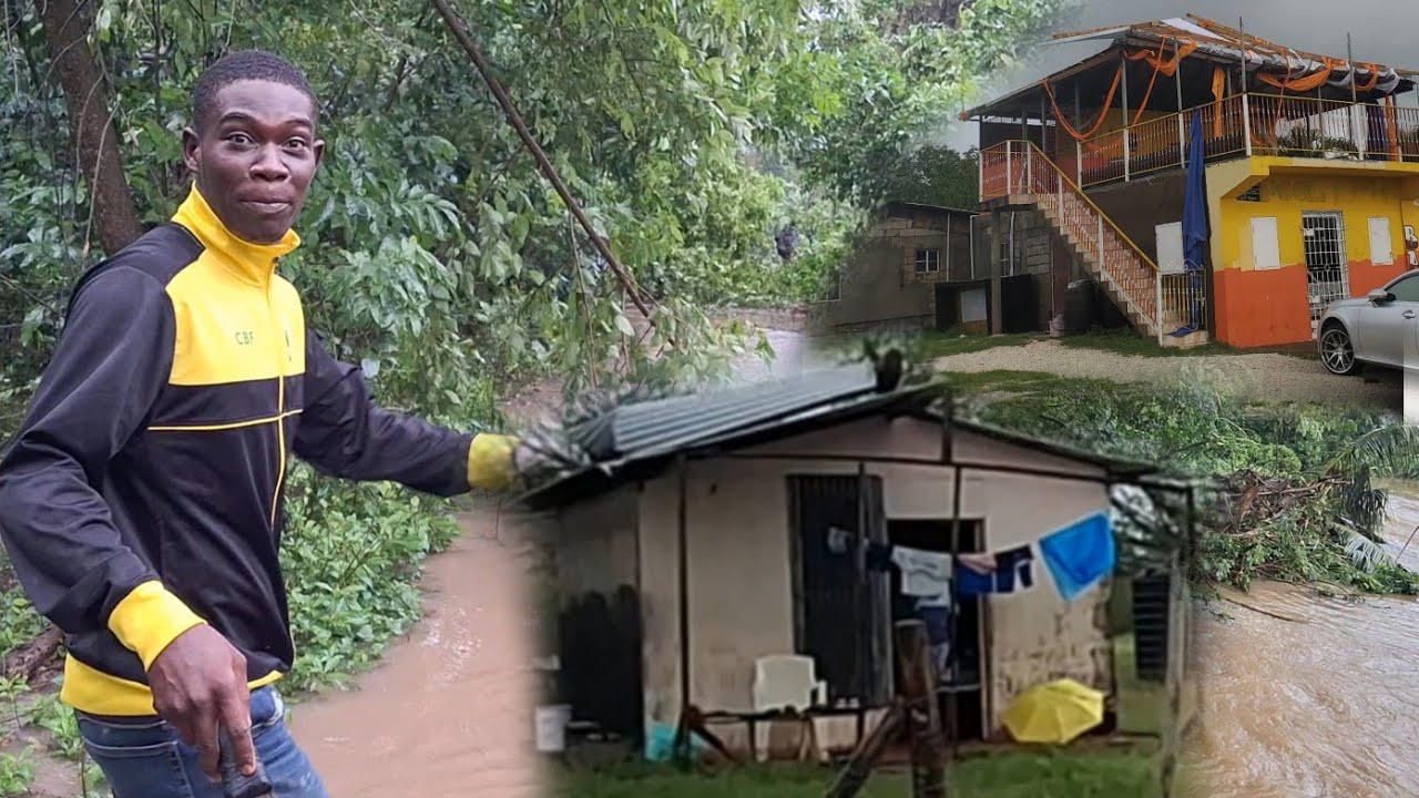 HURRICANE BERLY 🌀 HAS HIT JAMAICA REALLY HARD | THIS IS WHAT IT DID TO MY COMMUNITY 😱 (MUST WATCH)‼️