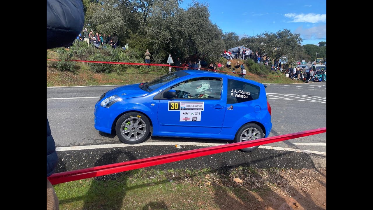 Rallycrono Ciudad de Córdoba 2025 CITROEN C2 VTS On board Juan A. Gómez // Rocío Velasco