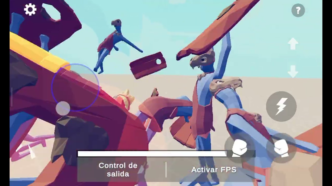 Jugando a Totally acurate Battle simulator (mi primer video)