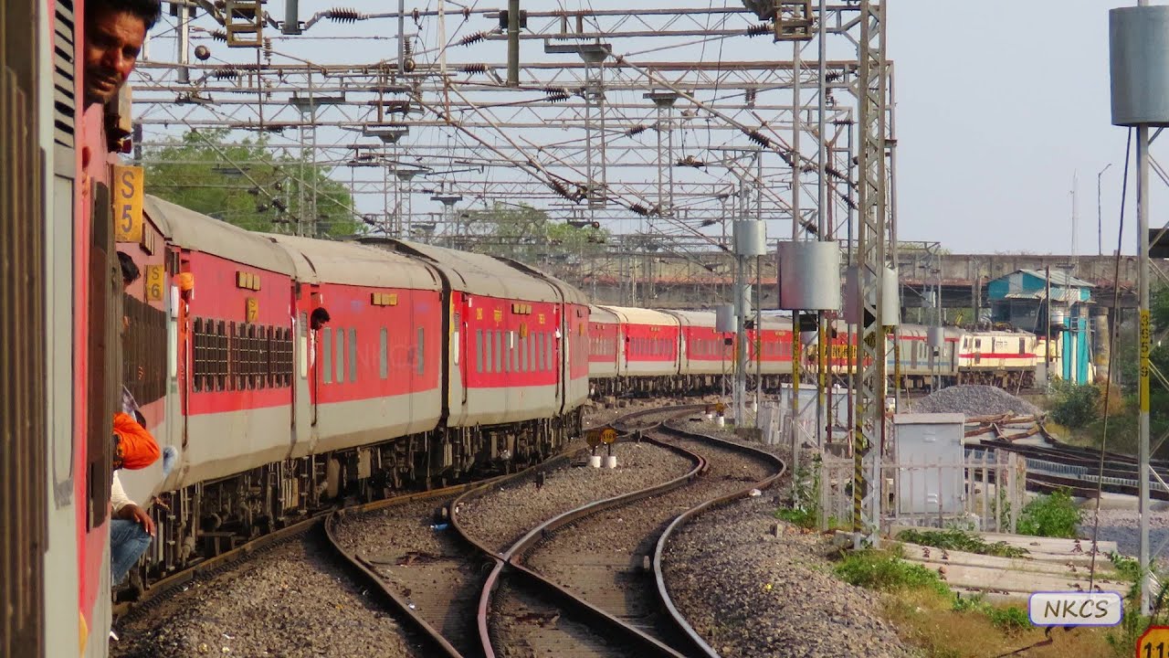 Nagpur to Secunderabad Journey | 12724 New Delhi - Hyderabad Telangana Express #trainjourney