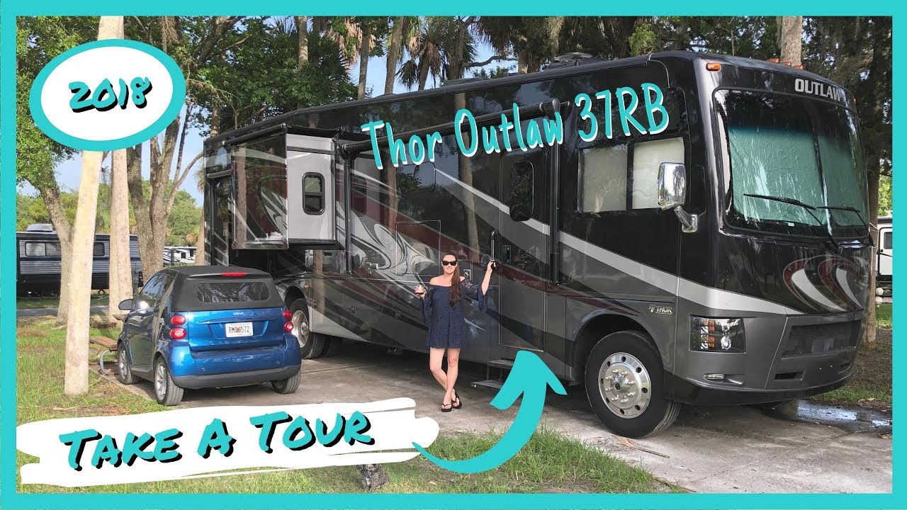 2018 THOR OUTLAW 37RB TOY HAULER CLASS A MOTORHOME [TOUR]