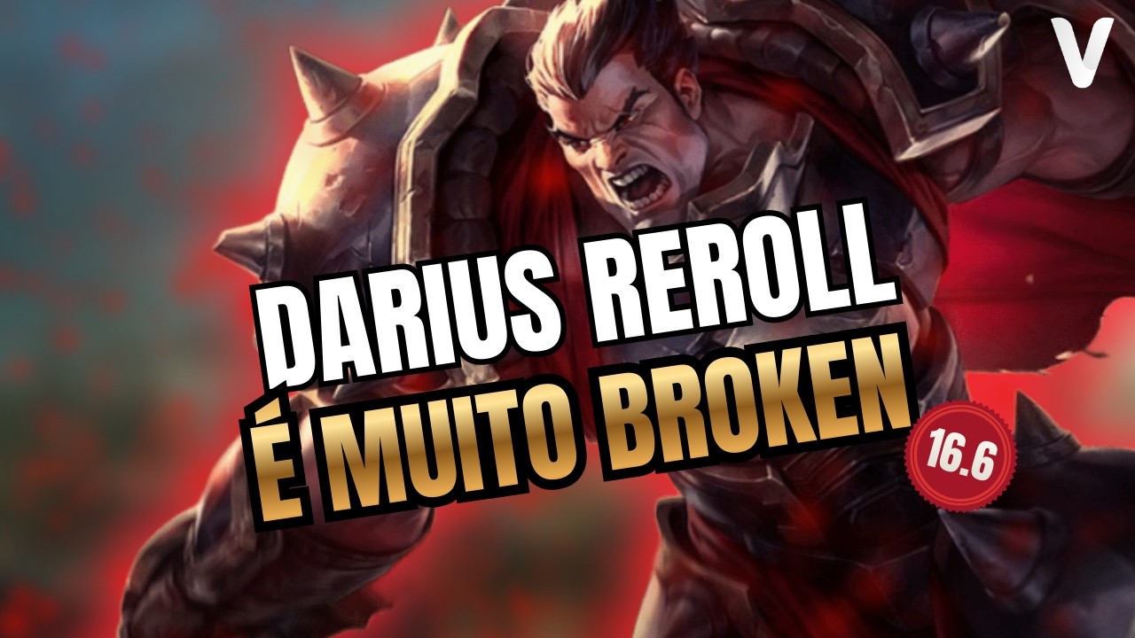 DARIUS O MELHOR REROLL DO PATCH 16.6! - MESTRE 0 PDL AO CHALLENGER SET 16 - EP13