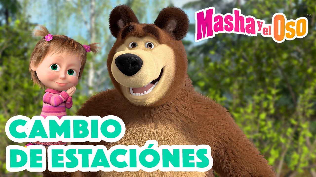 Masha y el Oso 🐻🎃 Cambio de estaciónes 🌿 Dibujos animados 🐻👱‍♀️ Masha and the Bear