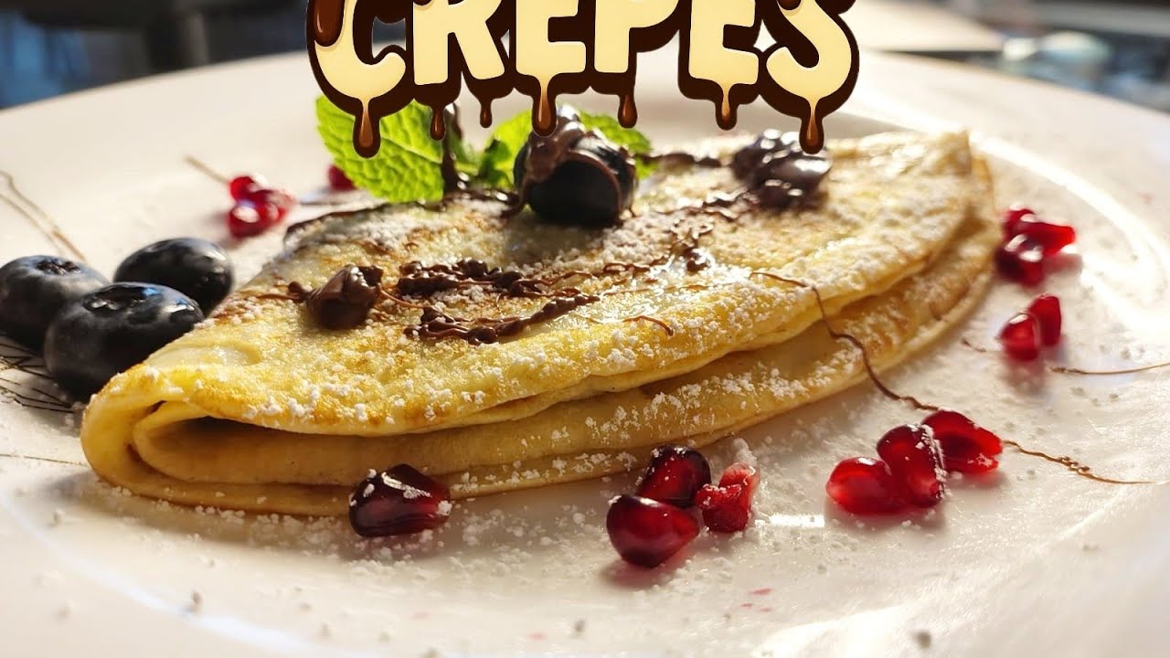 Come preparare crepes Nutella | Crepes easy recipe | Chef Yasir