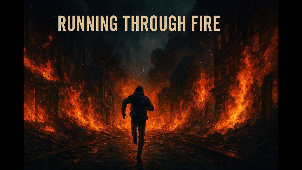 Echo Divide &ndash; Running Through Fire [Official AI Rock-Rap Track]