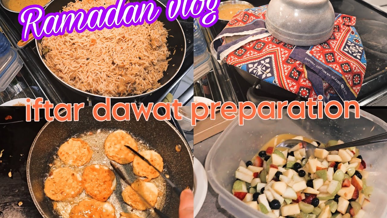 Ramadan Day 18 / Iftar Dawat Preparation/ RamadanSeries / RamadanVlog / Silent Vlog 