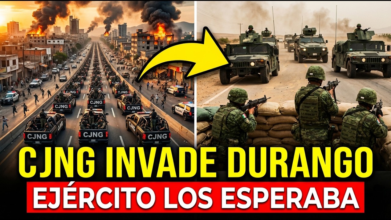 45 Trocas del CJNG Intentaron Entrar a Durango — Fueron Abatidos en Menos de 10 Minutos