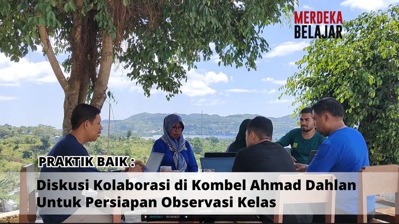 PRAKTIK BAIK | Diskusi Kolaborasi Kombel Ahmad Dahlan untuk Persiapan Observasi Kelas
