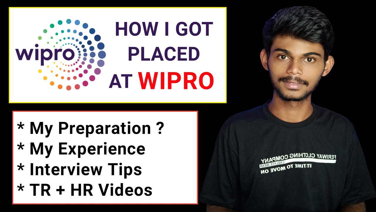 How I Got Placed At Wipro ? | My Preparation & Interview Experience