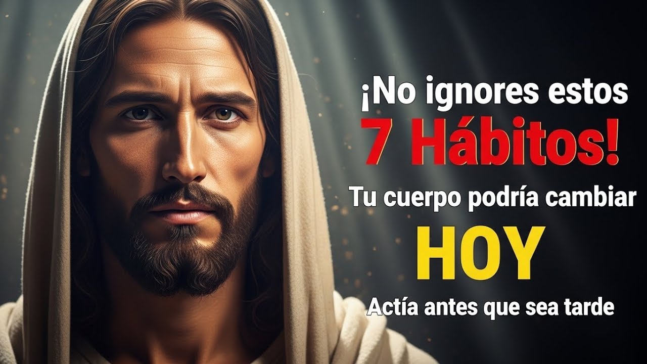 DIOS DICE: ¡No ignores estos 7 Hábitos! Tu cuerpo podría cambiar HOY Actúa antes que sea tarde