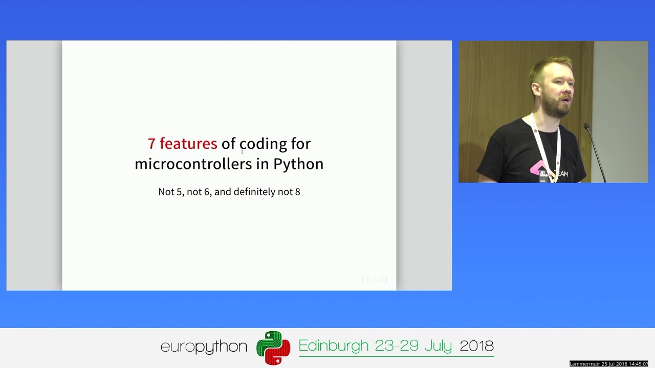 Андрей Власовских &mdash; Чем отличается программирование на MicroPython?