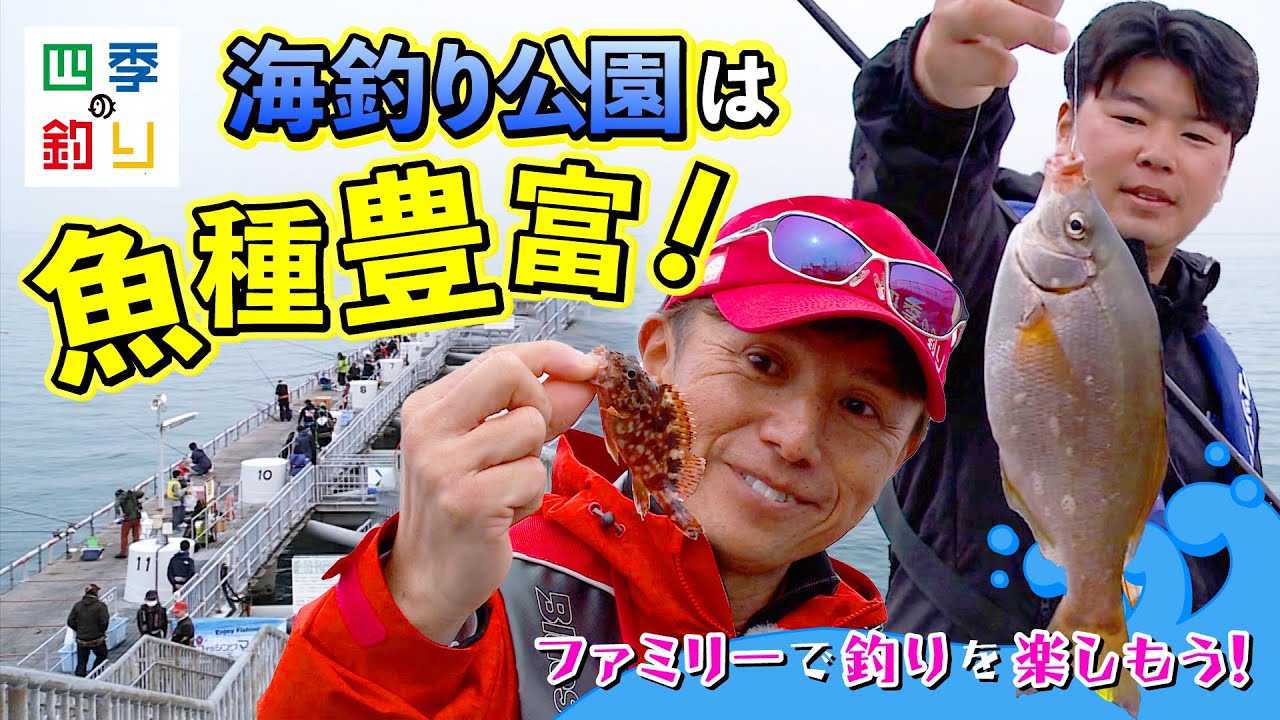 海釣り公園は魚種豊富　ファミリーで釣りを楽しもう！（四季の釣り/2023年4月21日放送）