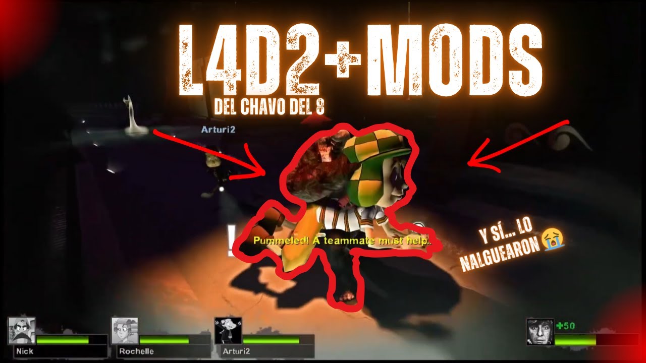 El Charger nalgueador atacó en L4D2 😭🔥 | Mods del Chavo