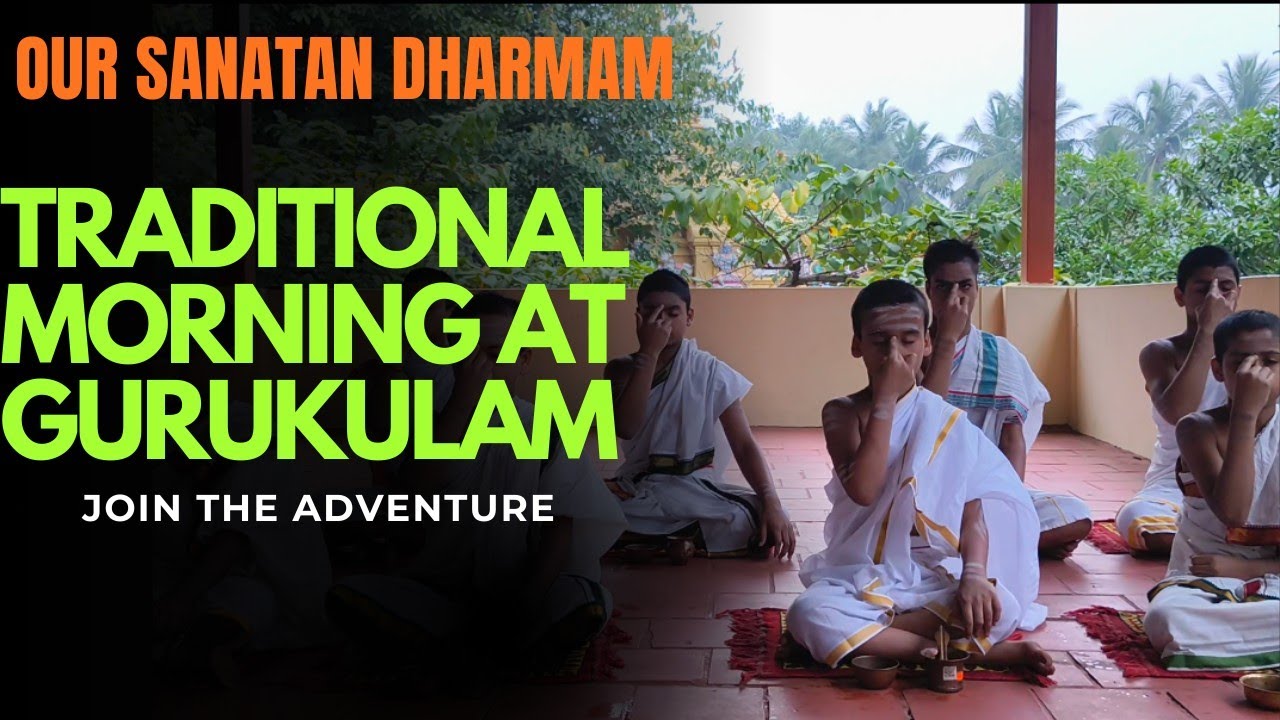Ancient Traditions, Young Hearts: Morning Vibe at Gurukul