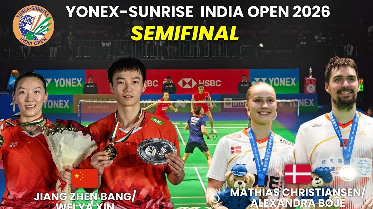 WHAT A MATCH!!! Mathias Christiansen/Alexandra B&oslash;je vs Jiang Zhen Bang/Wei Ya Xin | India Open 2026