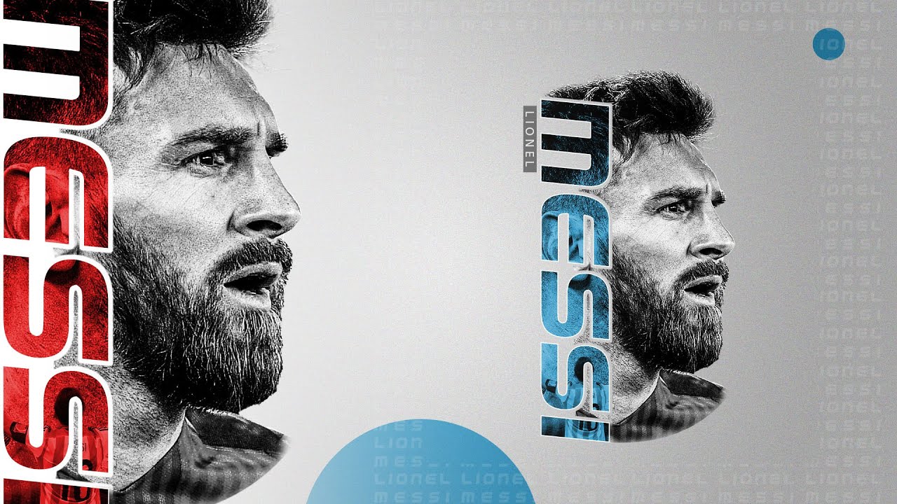 Messi's Incredible Poster Design | Sports  Poster Design in Photoshop | Tutorial for beginners