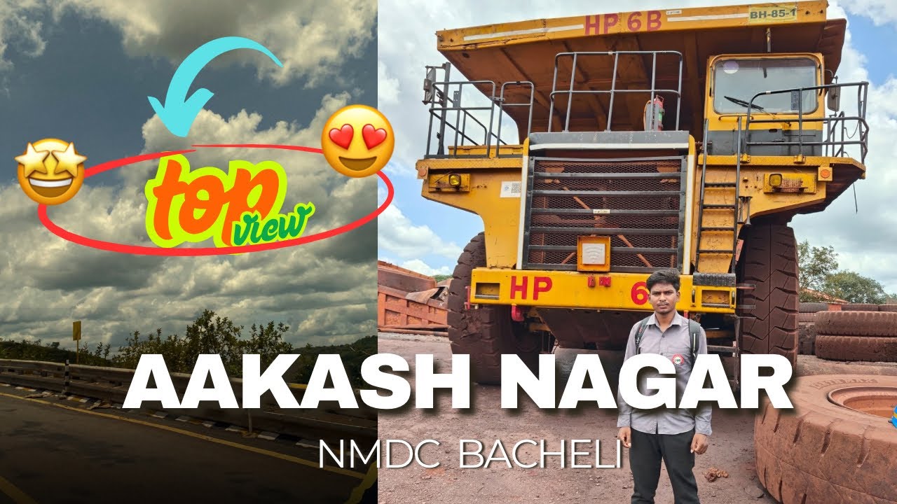 AAKASH NAGAR || NMDC BACHELI 🏔️🤩