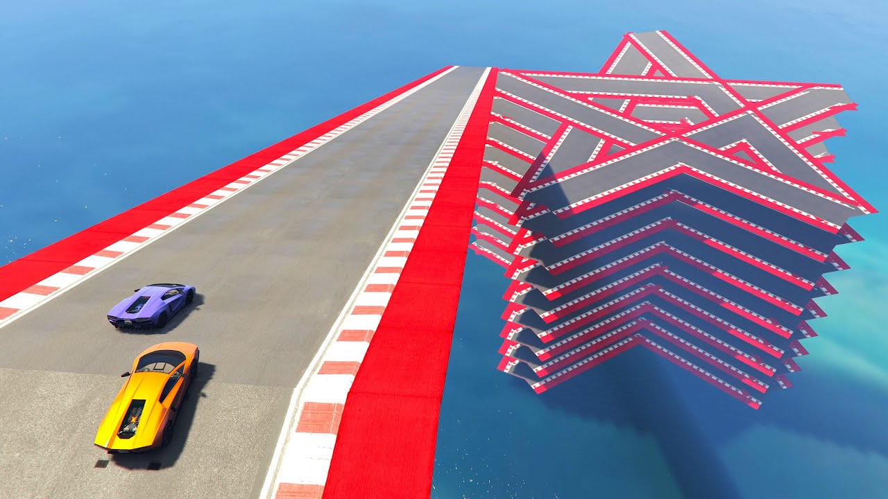 Floor-to-Floor Star Loops Race - GTA 5 Online