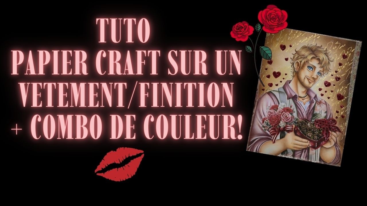 tuto papier craft vetement/finiton et combo de couleur!