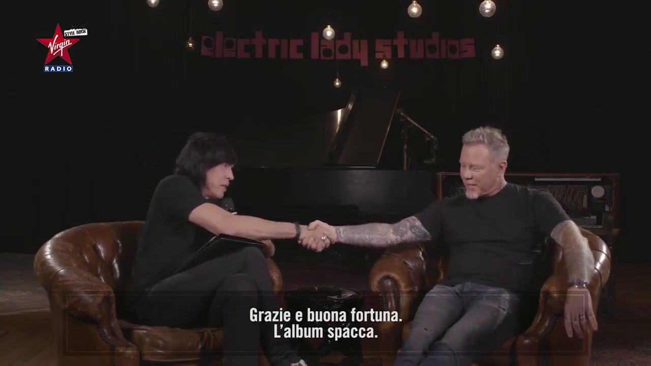 Metallica's James Hetfield is interviewed by Marky Ramone [SUB ITA]