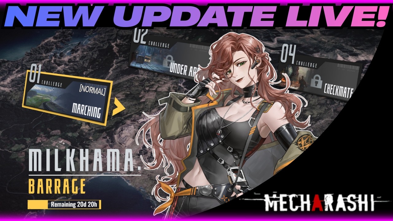 Update 1.6 Live! | Milkhama Barrage! | Mecharashi